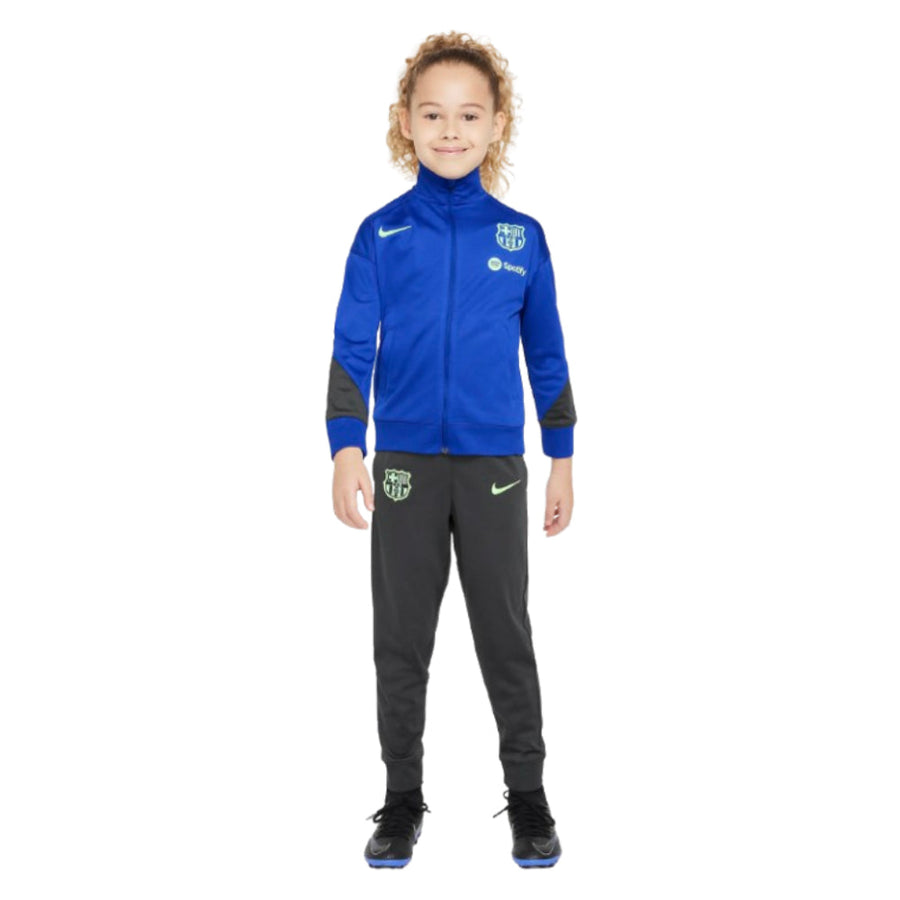 Survêtement Nike Strike FC Barcelona 2024/25 bleu pour jeune enfant