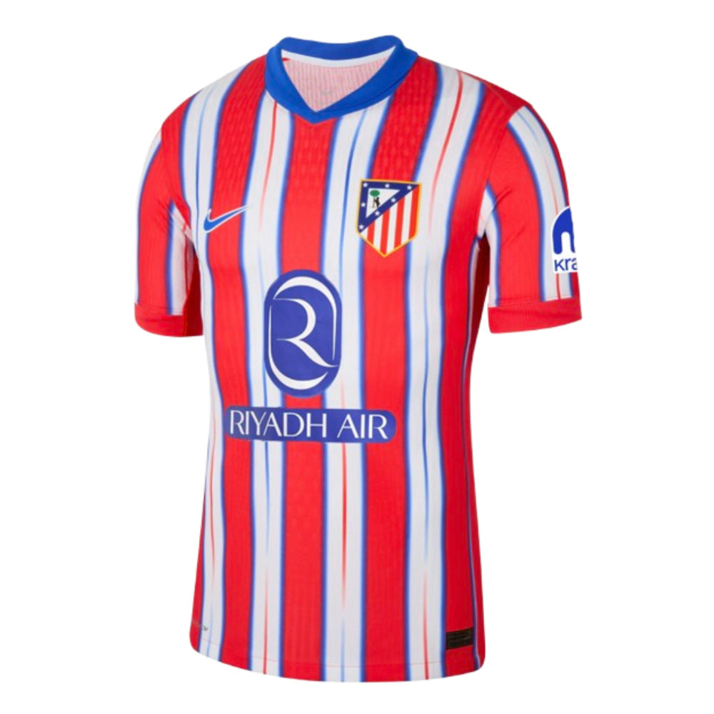 Maillot domicile Nike de l’Atlético de Madrid 2024/25 rouge et blanc pour homme