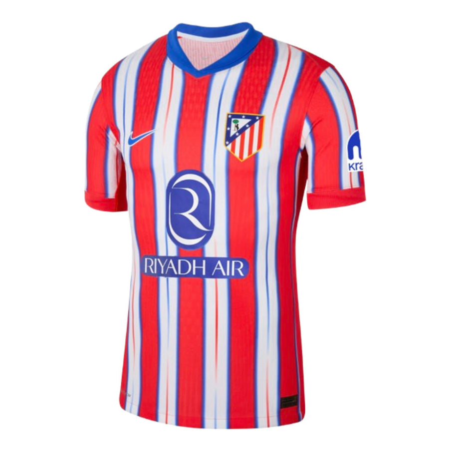Maillot domicile Nike de l’Atlético de Madrid 2024/25 rouge et blanc pour homme