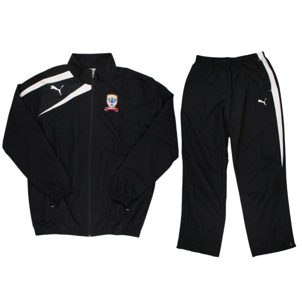 Survêtement noir PUMA d’Airdrie United 2015/16 pour adulte