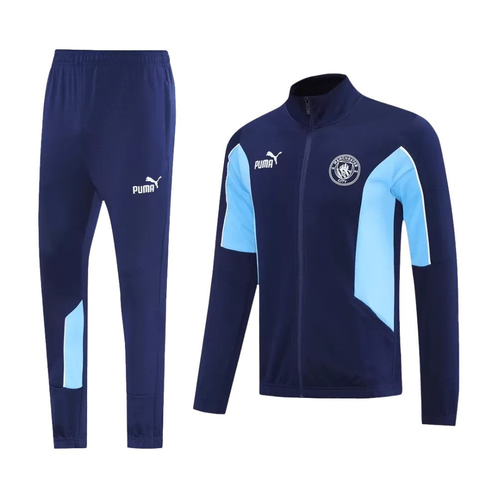 Veste de survêtement PUMA Manchester City 2025/26 bleu marine
