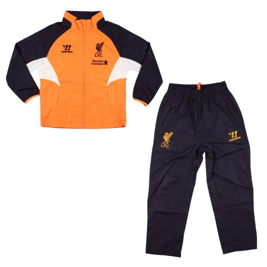 Survêtement rétro Warrior Liverpool 2012–2015 orange pour enfant