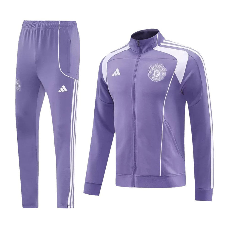 Survêtement violet adidas de Manchester United 2025/26
