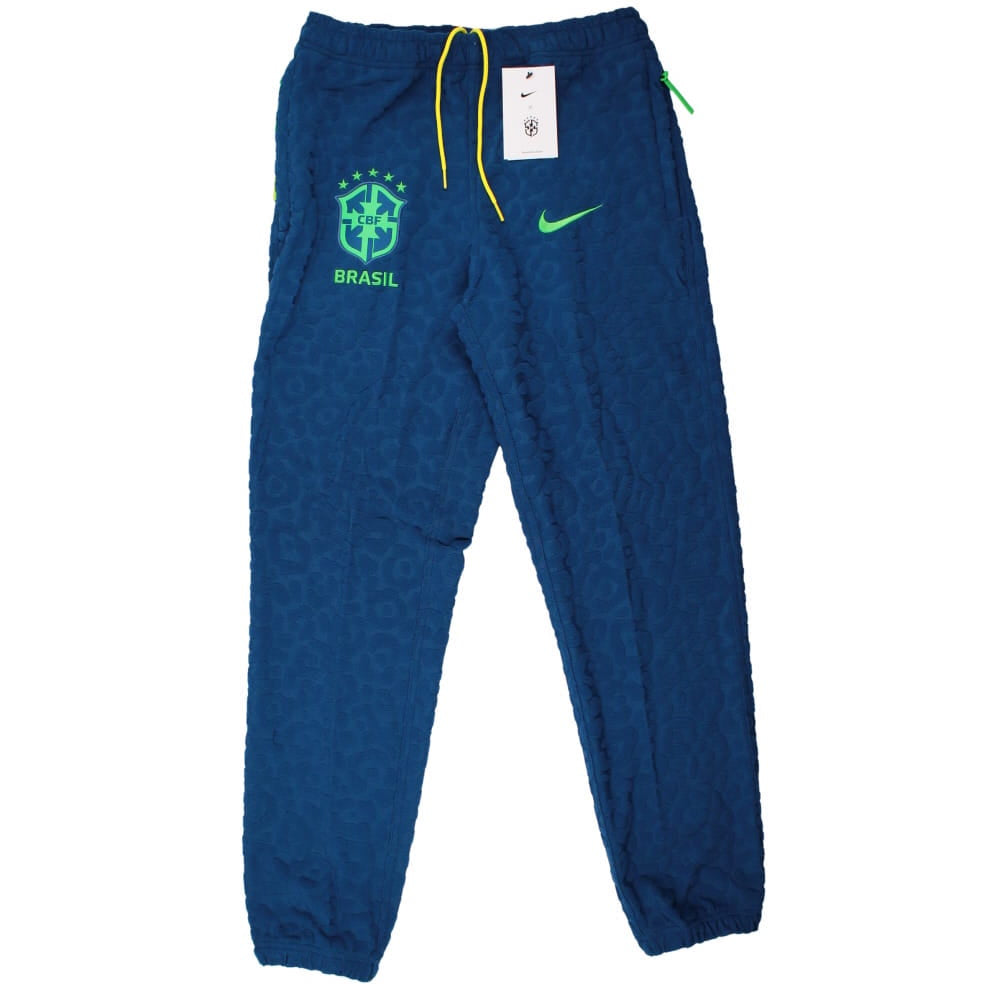 Pantalon de survêtement bleu marine Nike Brésil French Terry 2022/23