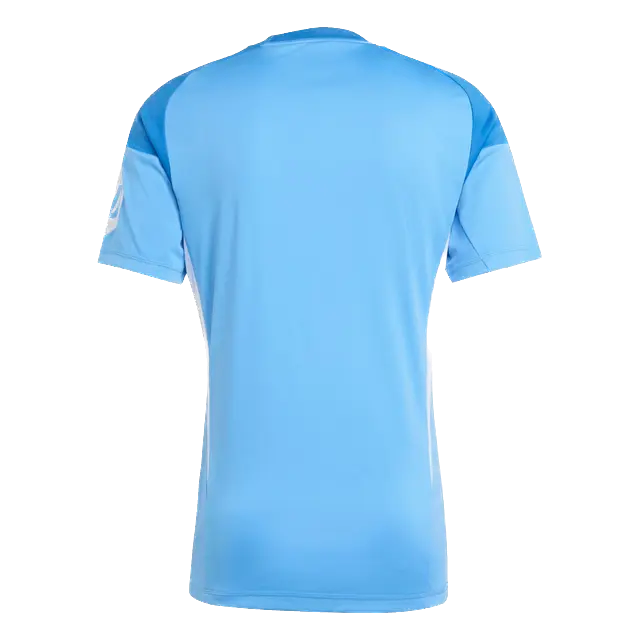 Maillot bleu de gardien adidas du Real Madrid 2025/26, version supporter