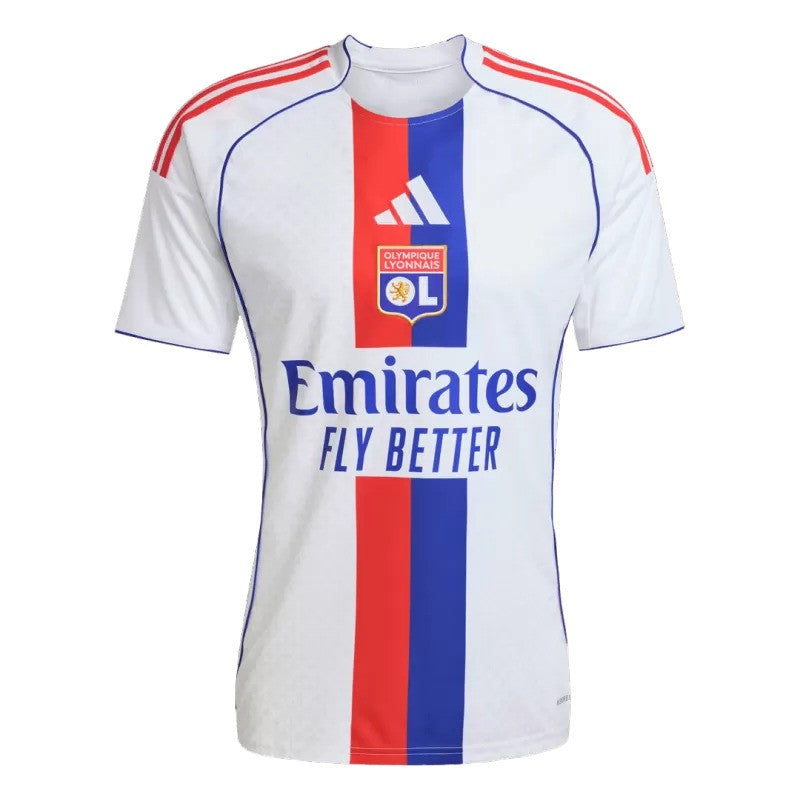 Maillot domicile adidas de l’Olympique Lyonnais 2025/26