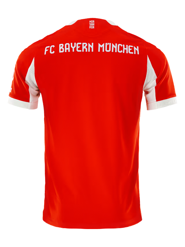 Maillot domicile adidas du Bayern Munich 2025/26 en version joueur