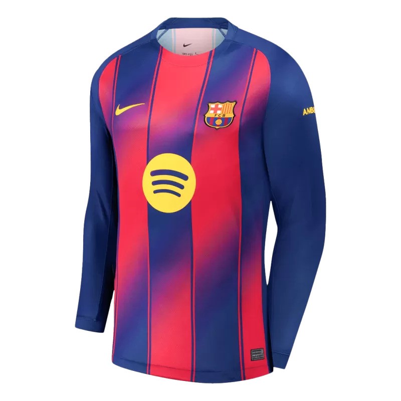 Maillot domicile Nike du FC Barcelona 2025/26 à manches longues