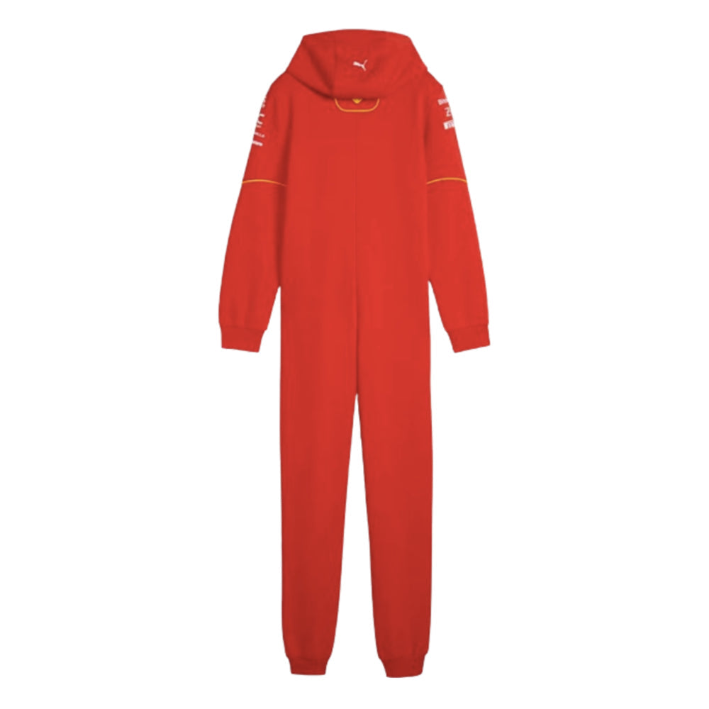 Combinaison d’intérieur PUMA Scuderia Ferrari 2024 rouge pour enfant