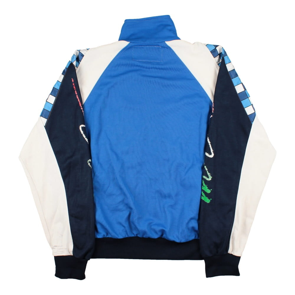 Veste de survêtement Diadora Italie Coupe du monde 1990 bleue