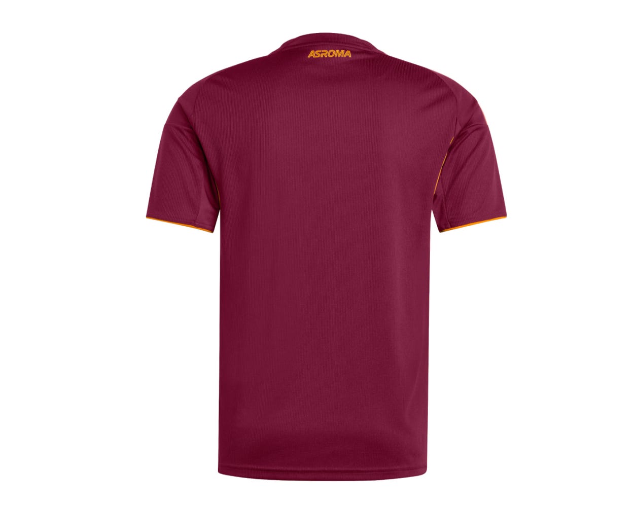 Maillot domicile adidas de l’AS Roma 2025/26, version joueur rouge et jaune