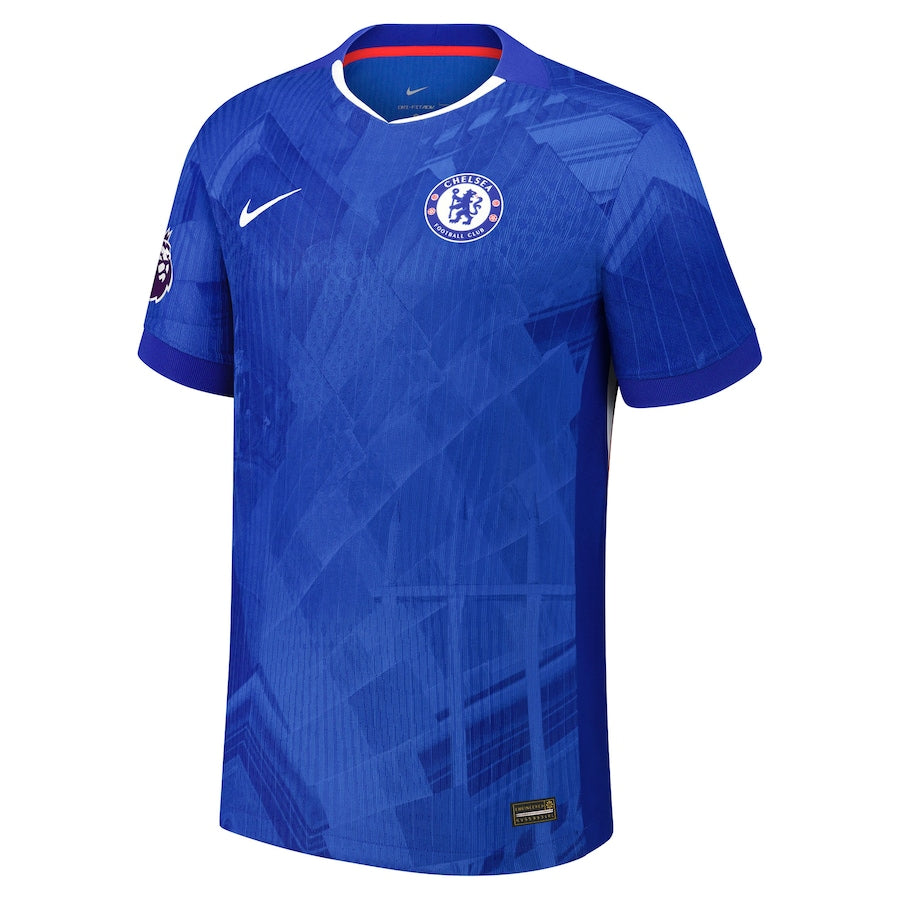 Maillot domicile bleu Nike de Chelsea 2025/26 en version joueur