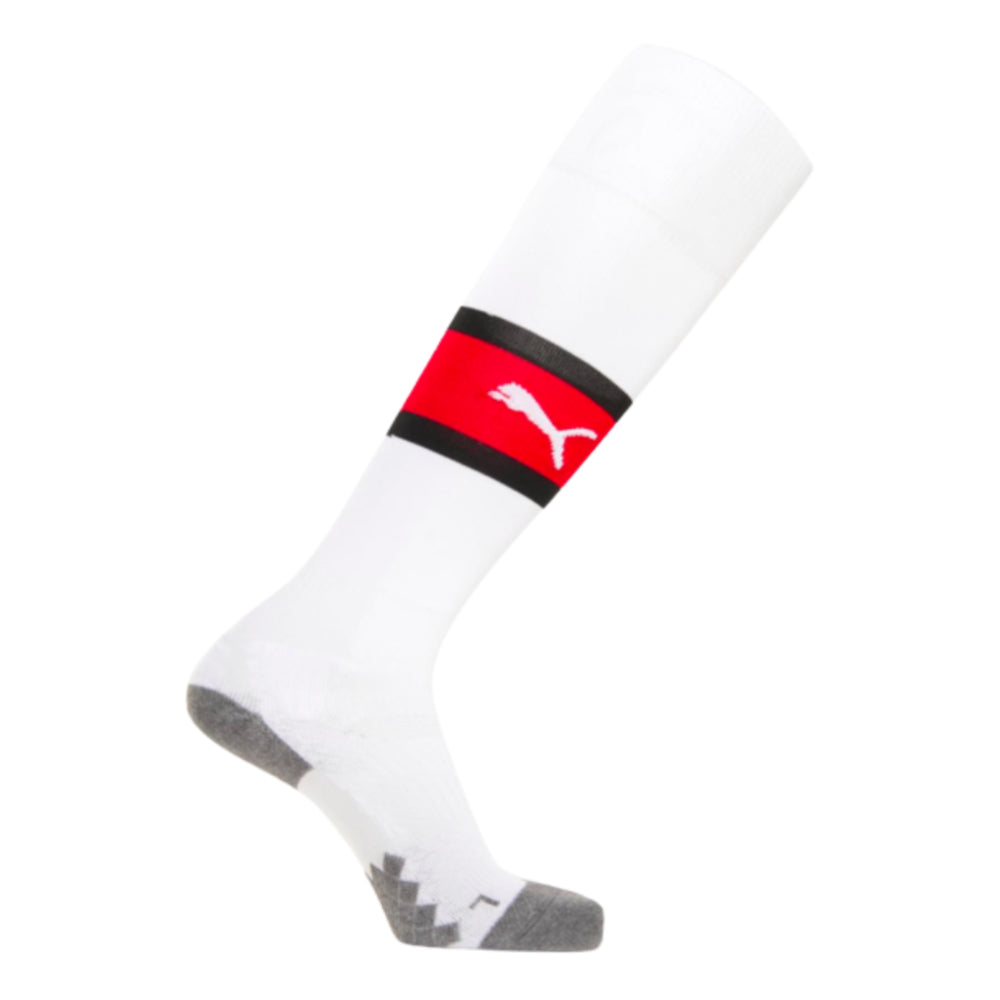 Chaussettes domicile blanches PUMA de l’AC Milan 2019/20