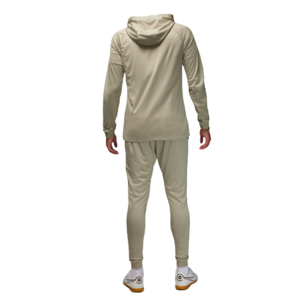 Survêtement Nike Strike PSG 2023/24 couleur pierre avec veste à capuche