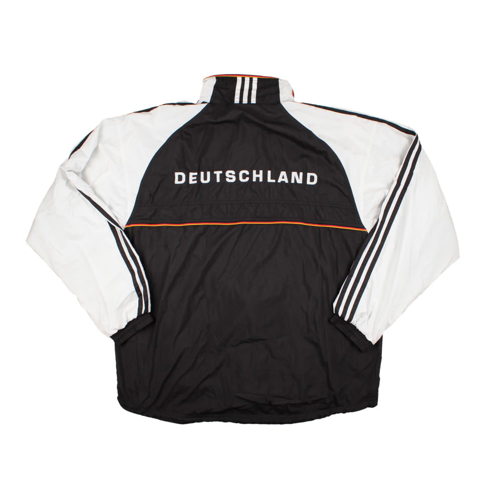 Veste de survêtement adidas noire de l’Allemagne 1991/92