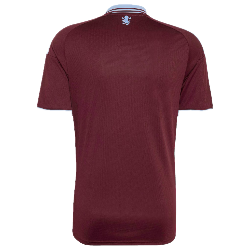 Maillot domicile adidas d’Aston Villa 2026/27 en version joueur bordeaux et bleu