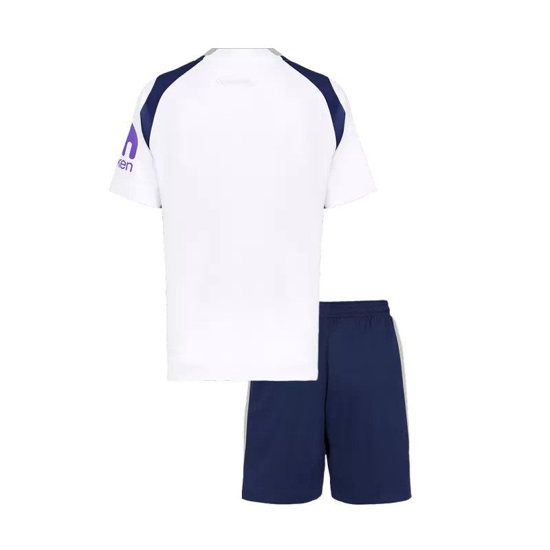 Tenue domicile Nike de Tottenham 2025/26 pour enfant avec maillot et short blancs