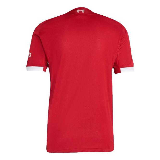 Maillot domicile rouge adidas de Liverpool FC 2025/26, version joueur