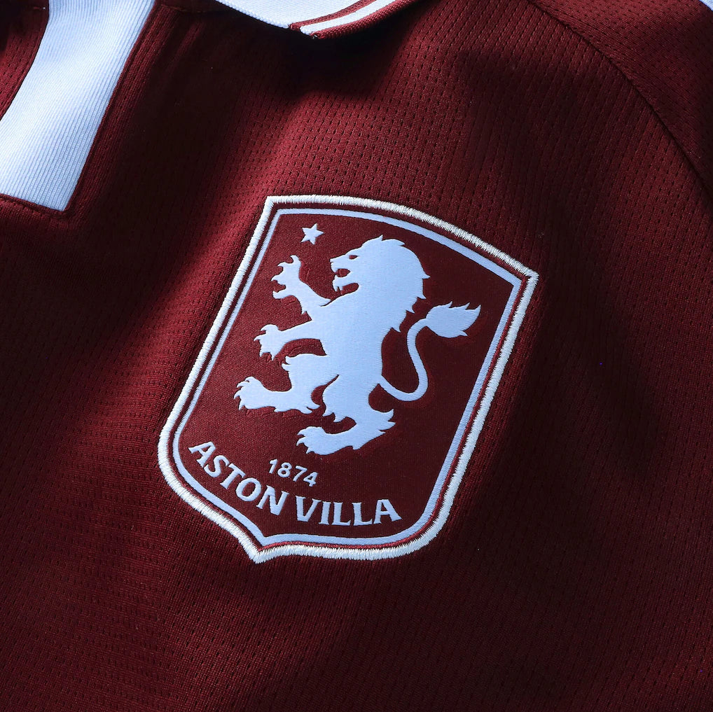 Maillot domicile adidas d’Aston Villa 2026/27 bordeaux et bleu, version supporter