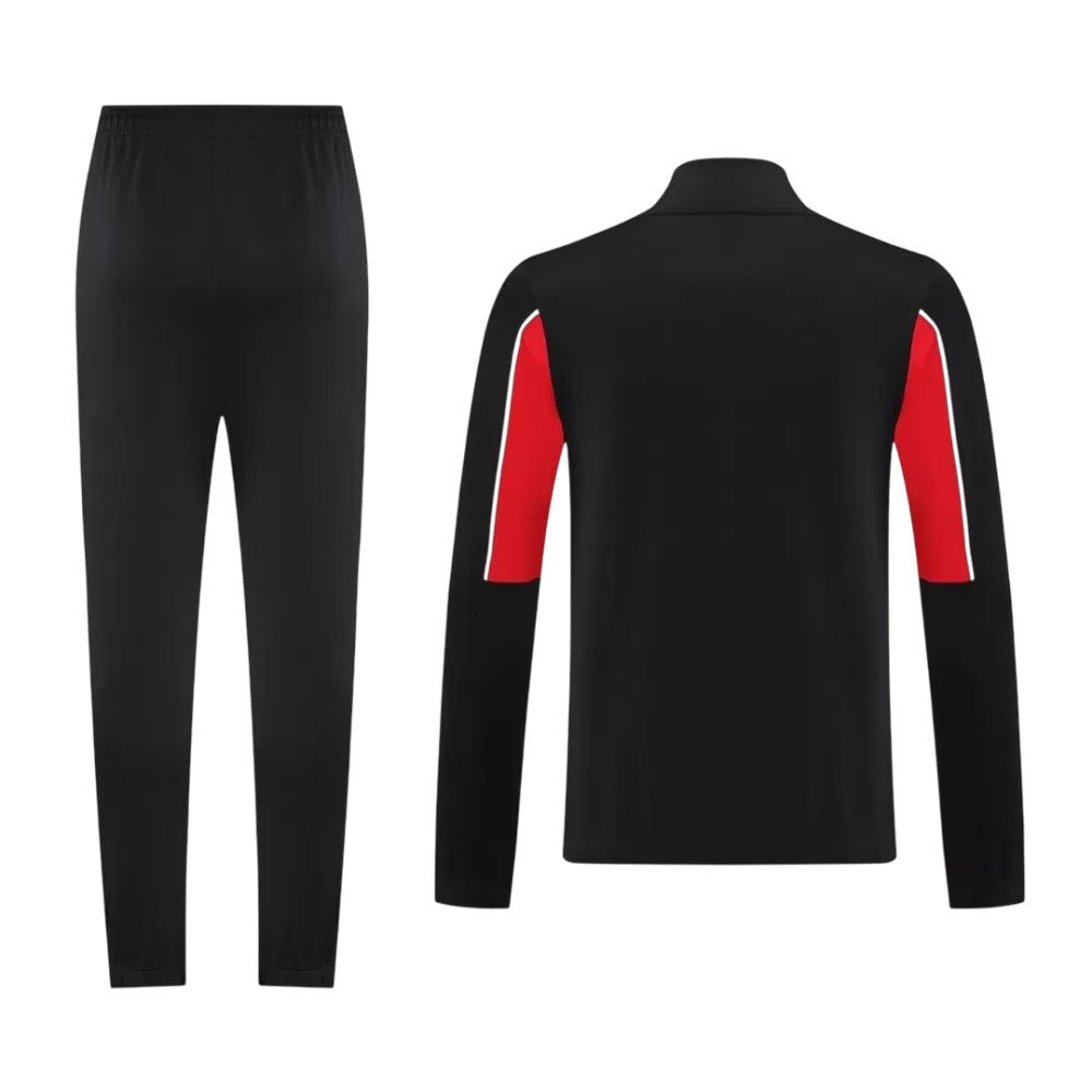 Veste de survêtement noire PUMA de l’AC Milan 2025/26