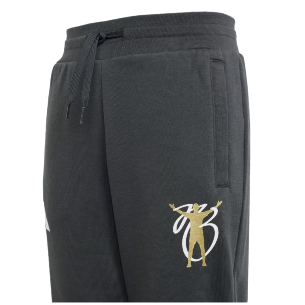 Pantalon de survêtement junior adidas Jude Bellingham 2024/25 gris à chevilles resserrées
