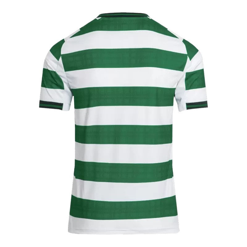 Maillot domicile adidas du Celtic 2025/26 à cercles verts et blancs