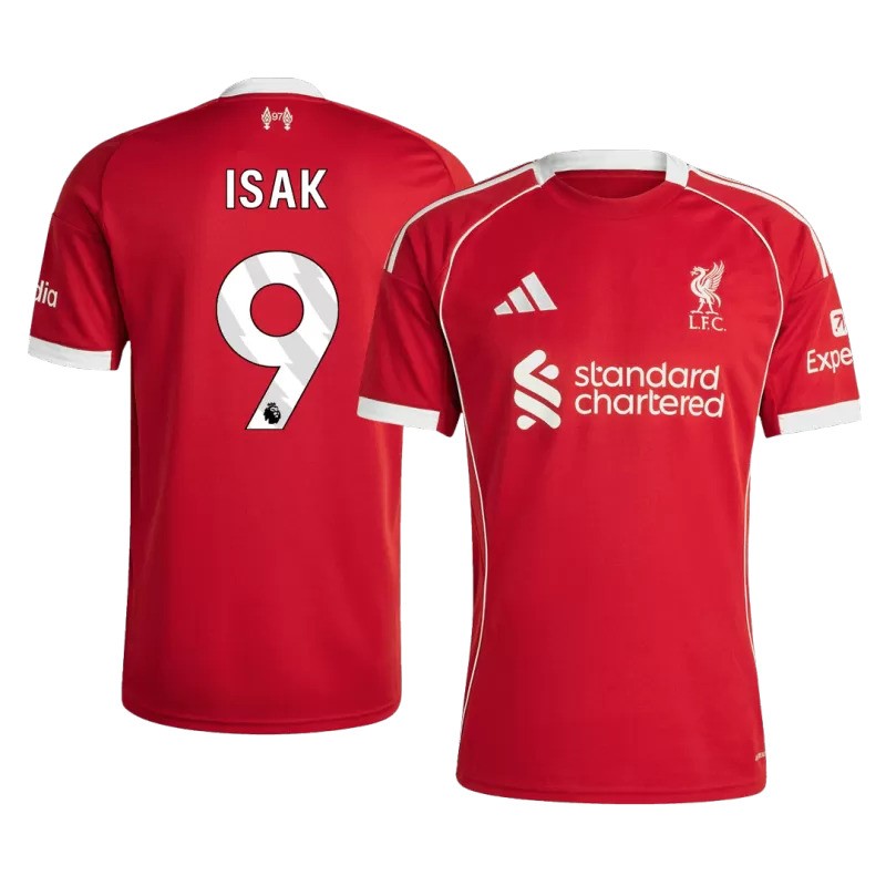 Maillot domicile rouge adidas de Liverpool 2025/26 pour homme