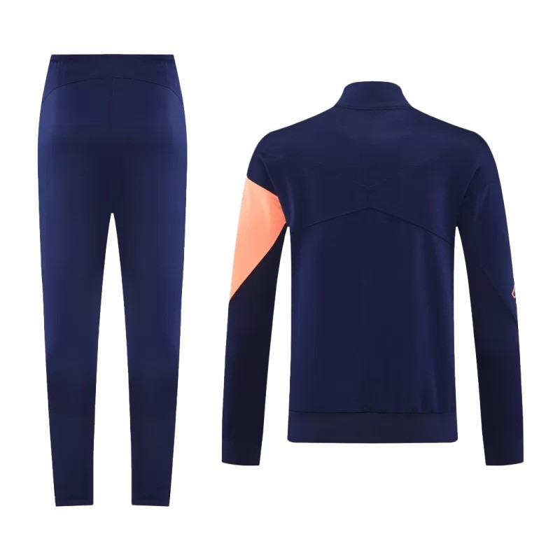 Survêtement Nike du FC Barcelona 2025/26 bleu marine et orange