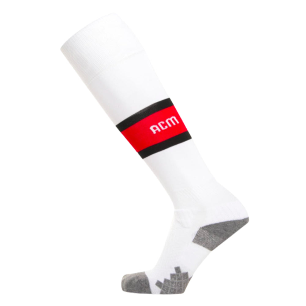 Chaussettes domicile blanches PUMA de l’AC Milan 2019/20